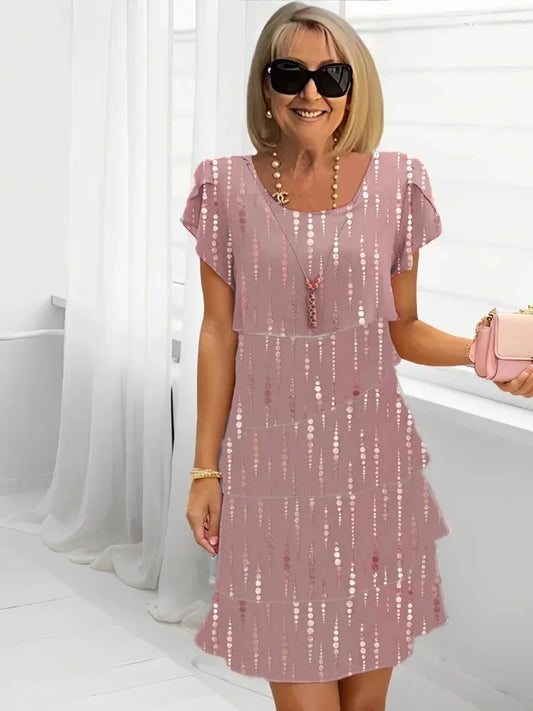 Giuseppina | Abito Elegante e Confortevole con Volant