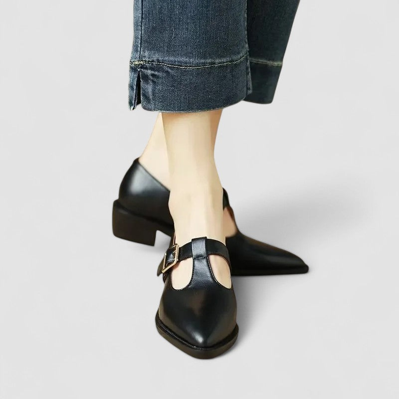 Eleonora | Scarpe Mary Jane a Punta