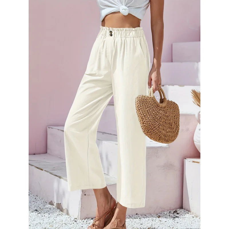 Giuseppina | Pantaloni Estivi dal Taglio Classico