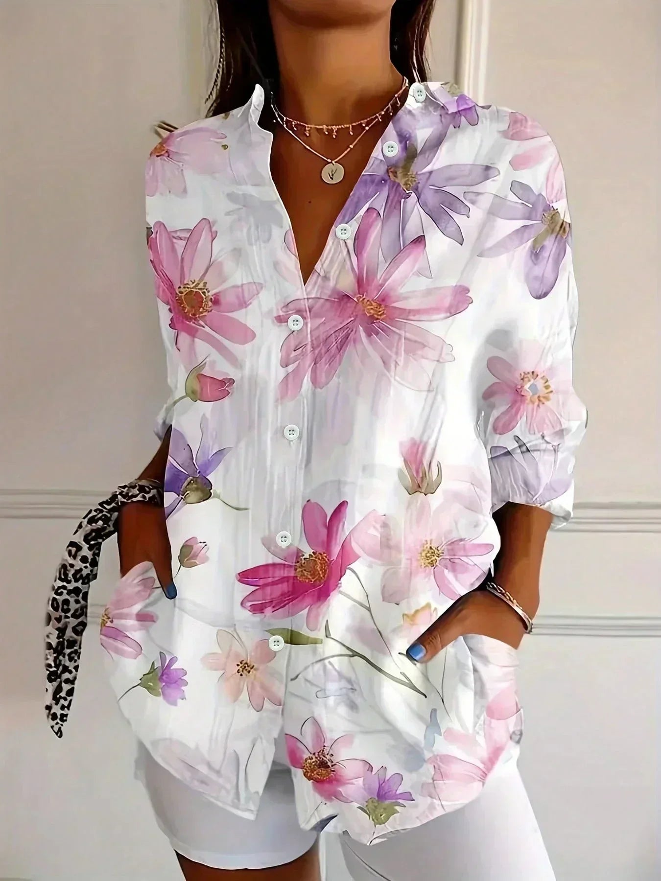 Giorgia | Blusa Classica Elegante
