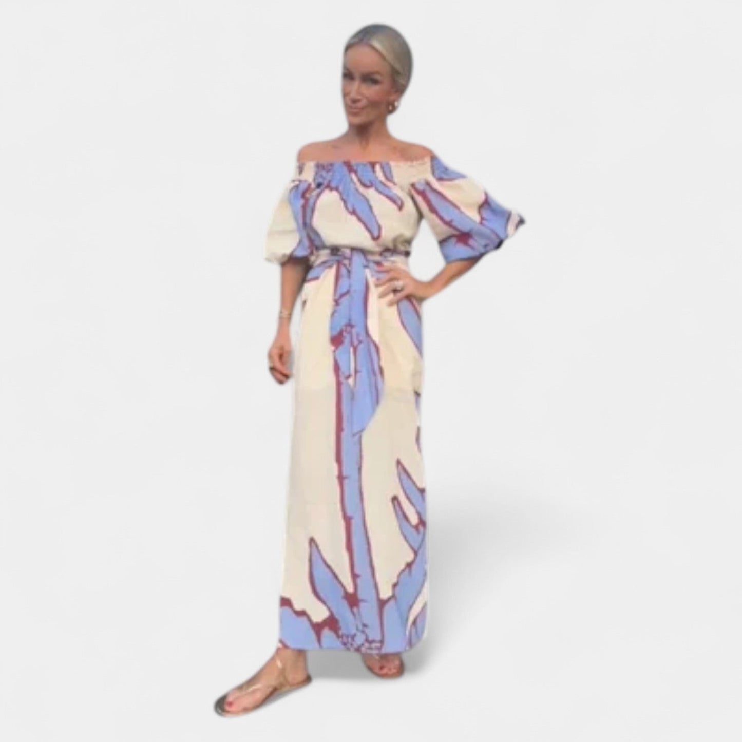 Caterina | Abito Maxi Elegante