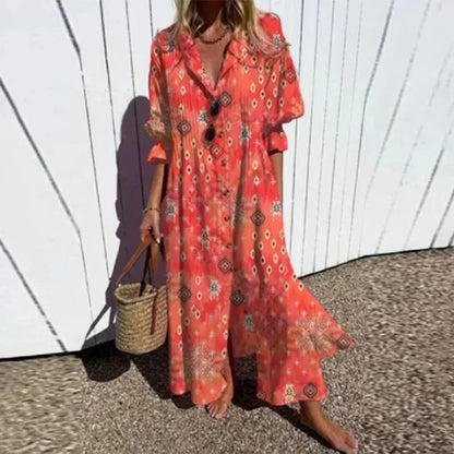 Luciana | Abito Maxi Boho Leggero
