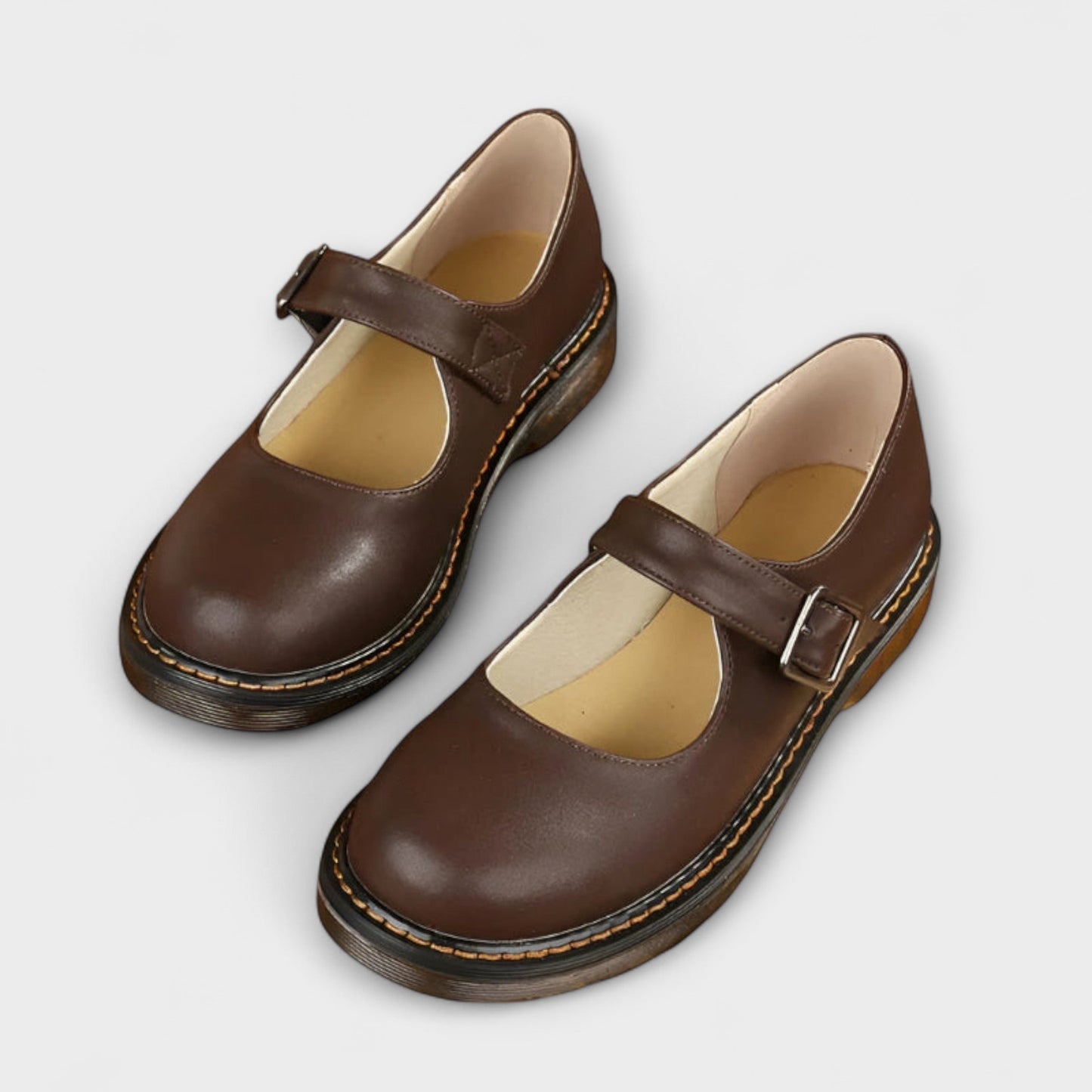 Antonella | Scarpe Mary Jane con Suola Spessa