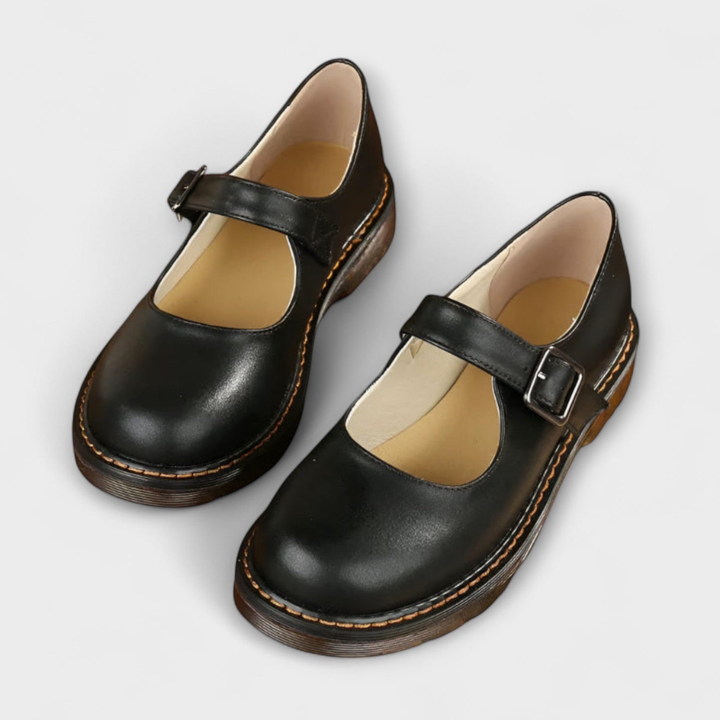 Antonella | Scarpe Mary Jane con Suola Spessa