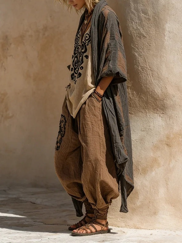 Alessandra | Completo Tre Pezzi Boho
