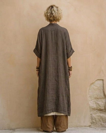 Rosanna | Completo Tre Pezzi in Tessuto Naturale