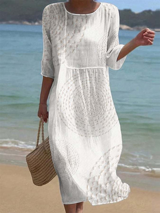 Dalila | Abito Casual con Ricami
