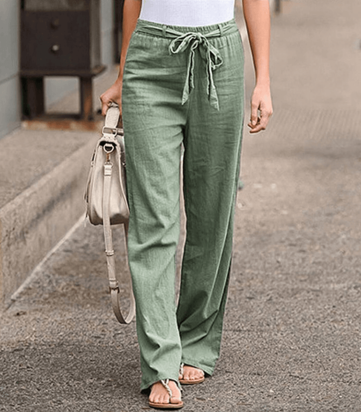Patrizia | Pantaloni Relax da Donna con Coulisse e Vita Elasticizzata
