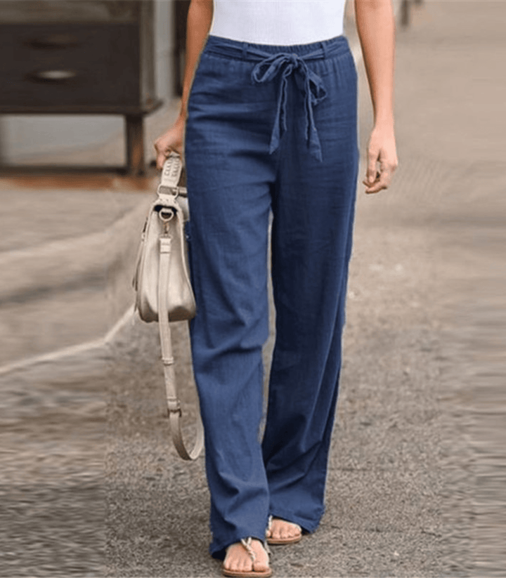 Patrizia | Pantaloni Relax da Donna con Coulisse e Vita Elasticizzata