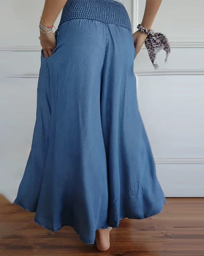 Bianca | Pantaloni con Vita Elasticizzata