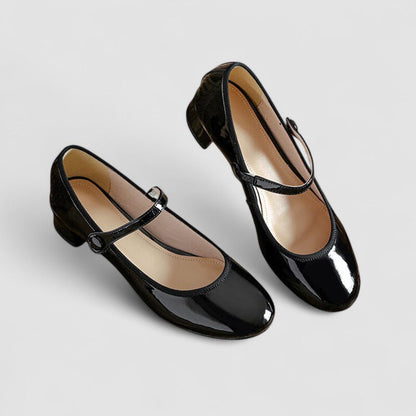 Nicole | Scarpe Mary Jane Retrò Slanciate