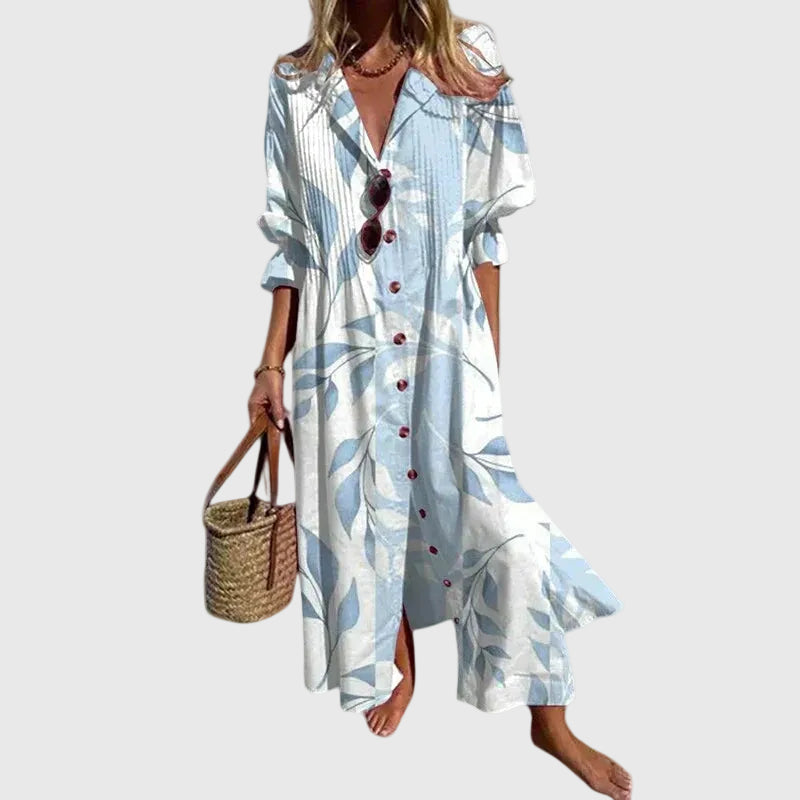 Raffaella | Elegante Abito Lungo dallo Stile Boho
