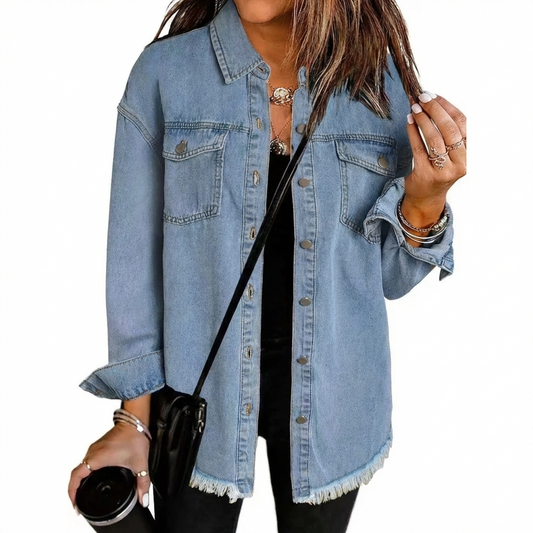 Luciana | Giacca Classica in Denim per Tutti i Giorni