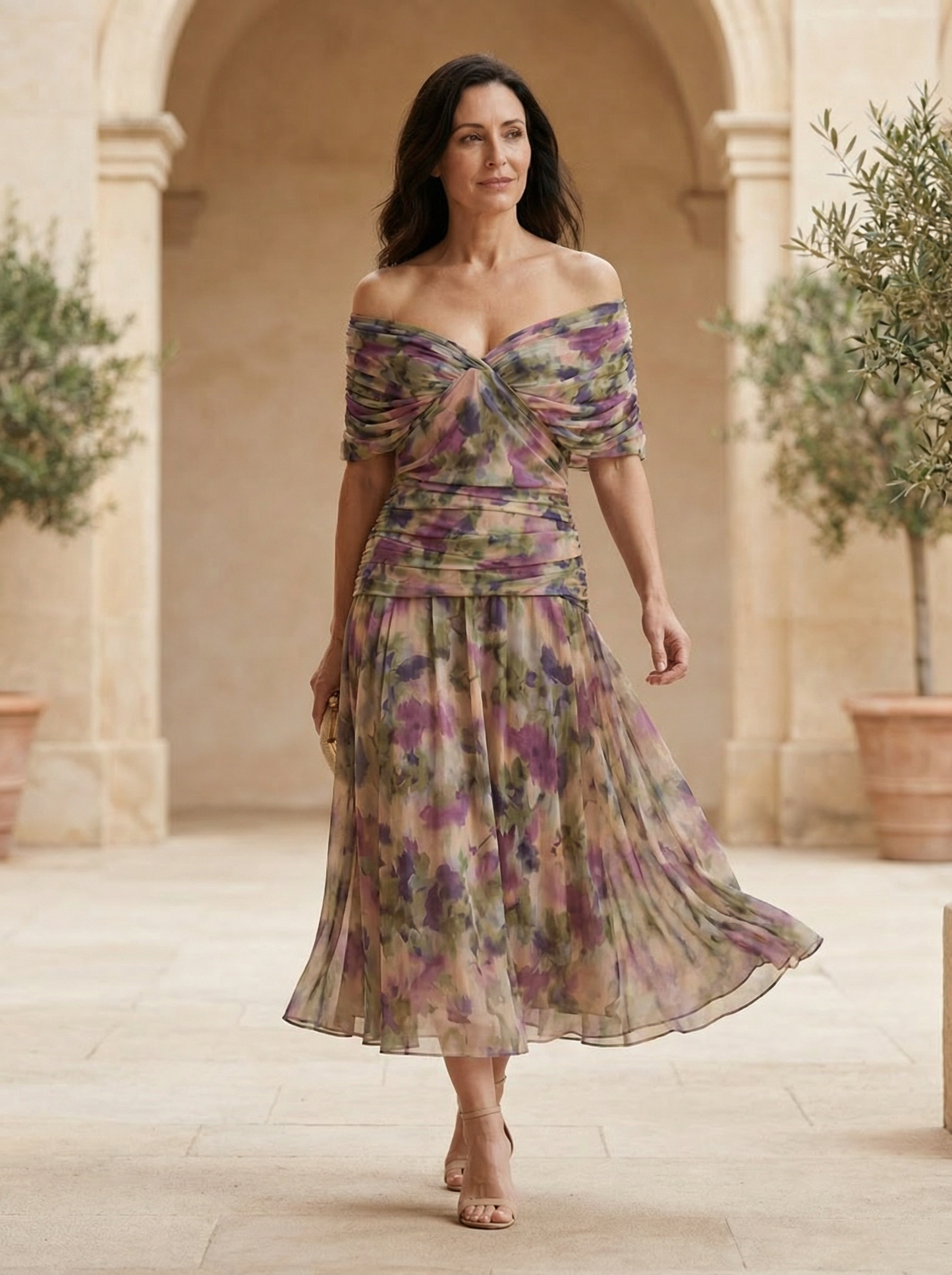 Ilaria | Abito Elegante in Seta
