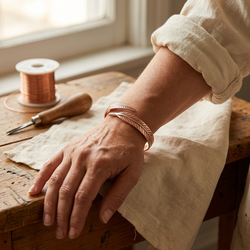 Teresa | Bracciale in Rame Radice