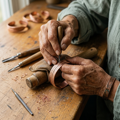 Teresa | Bracciale in Rame Radice