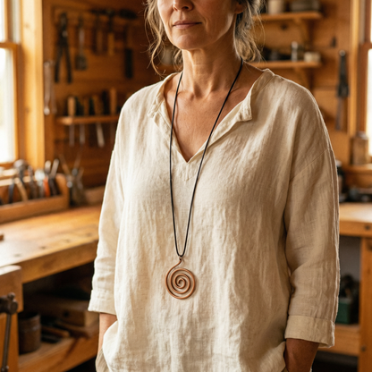 Caterina | Collana in Rame Mesa