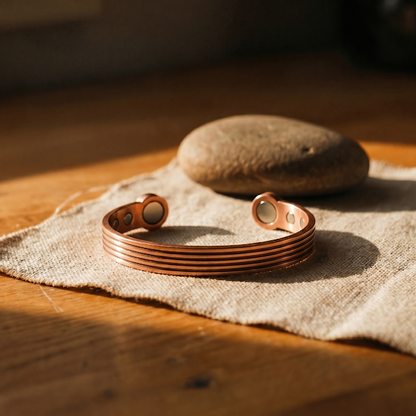 Carmela | Bracciale in Rame Cresta
