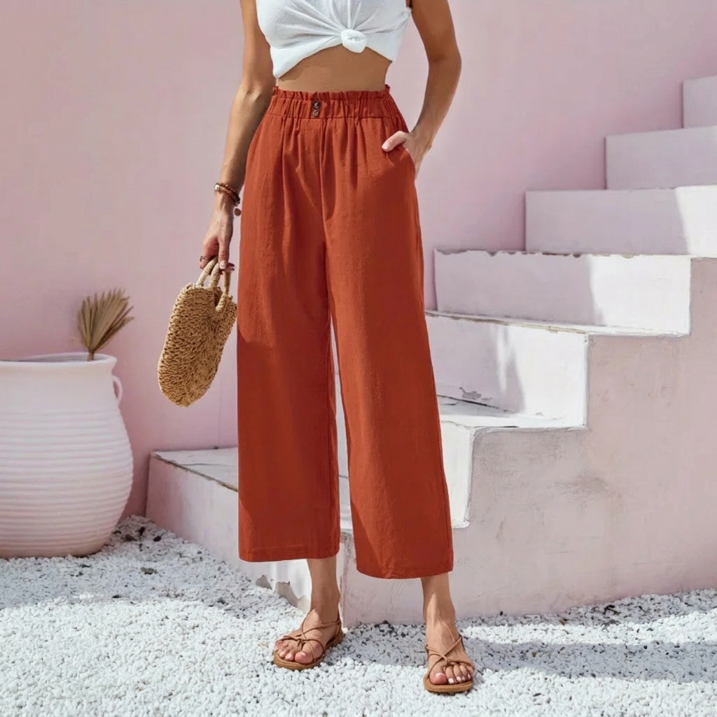 Giuseppina | Pantaloni Estivi dal Taglio Classico
