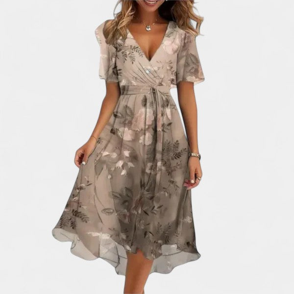 Stefania | Abito Midi Elegante