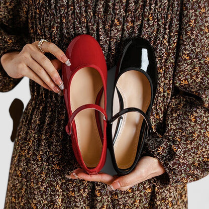 Nicole | Scarpe Mary Jane Retrò Slanciate