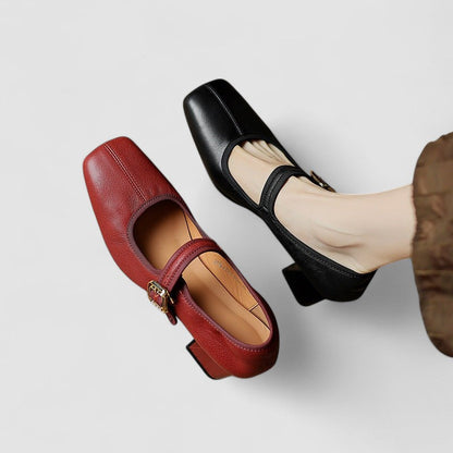 Monica | Scarpe Mary Jane con Tacco Elegante