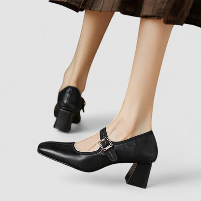 Monica | Scarpe Mary Jane con Tacco Elegante