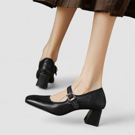 Monica | Scarpe Mary Jane con Tacco Elegante