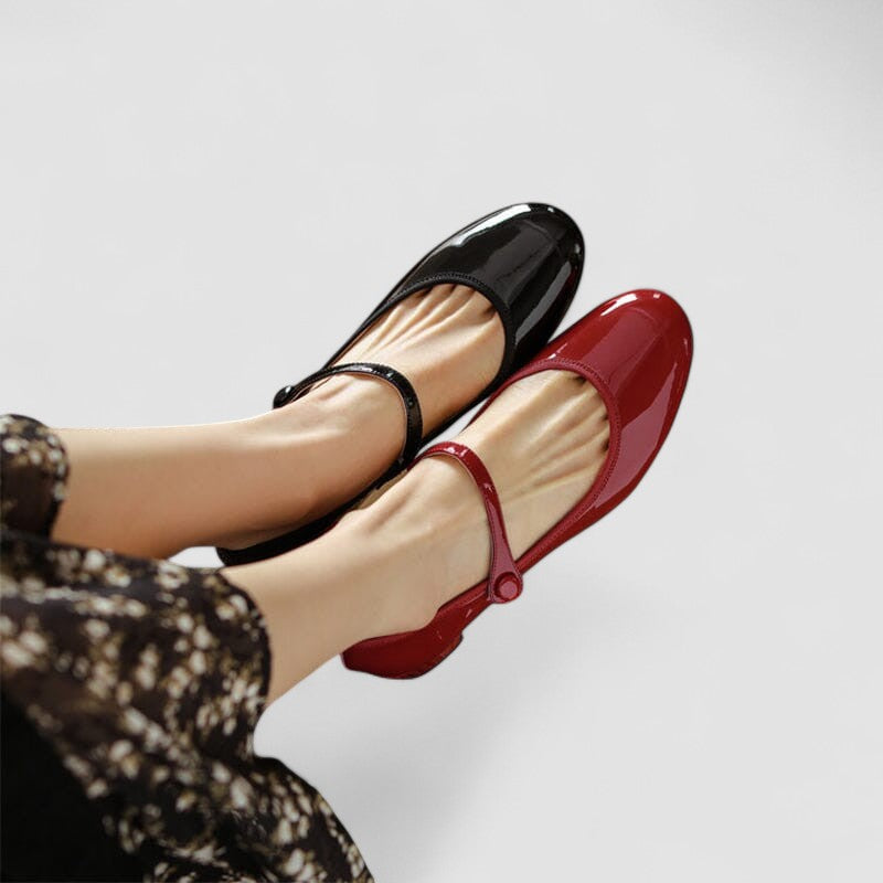 Nicole | Scarpe Mary Jane Retrò Slanciate