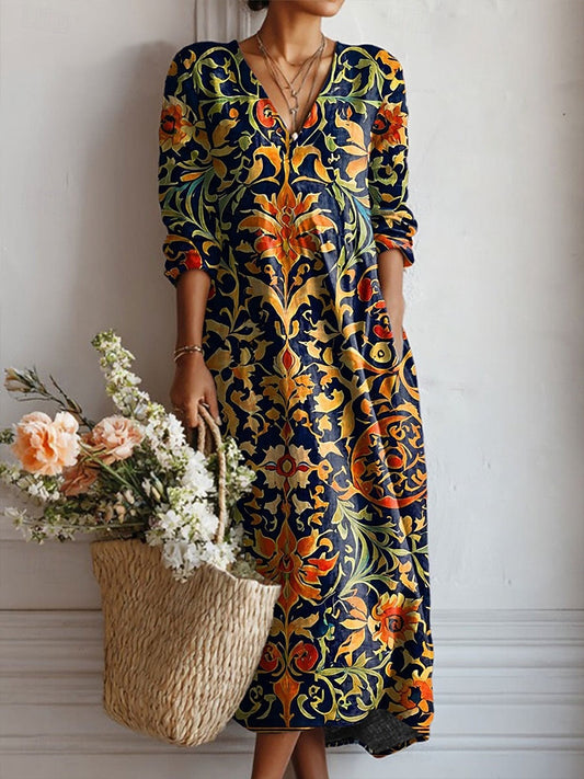 Mariella | Abito Comodo dallo Stile Quotidiano Elegante