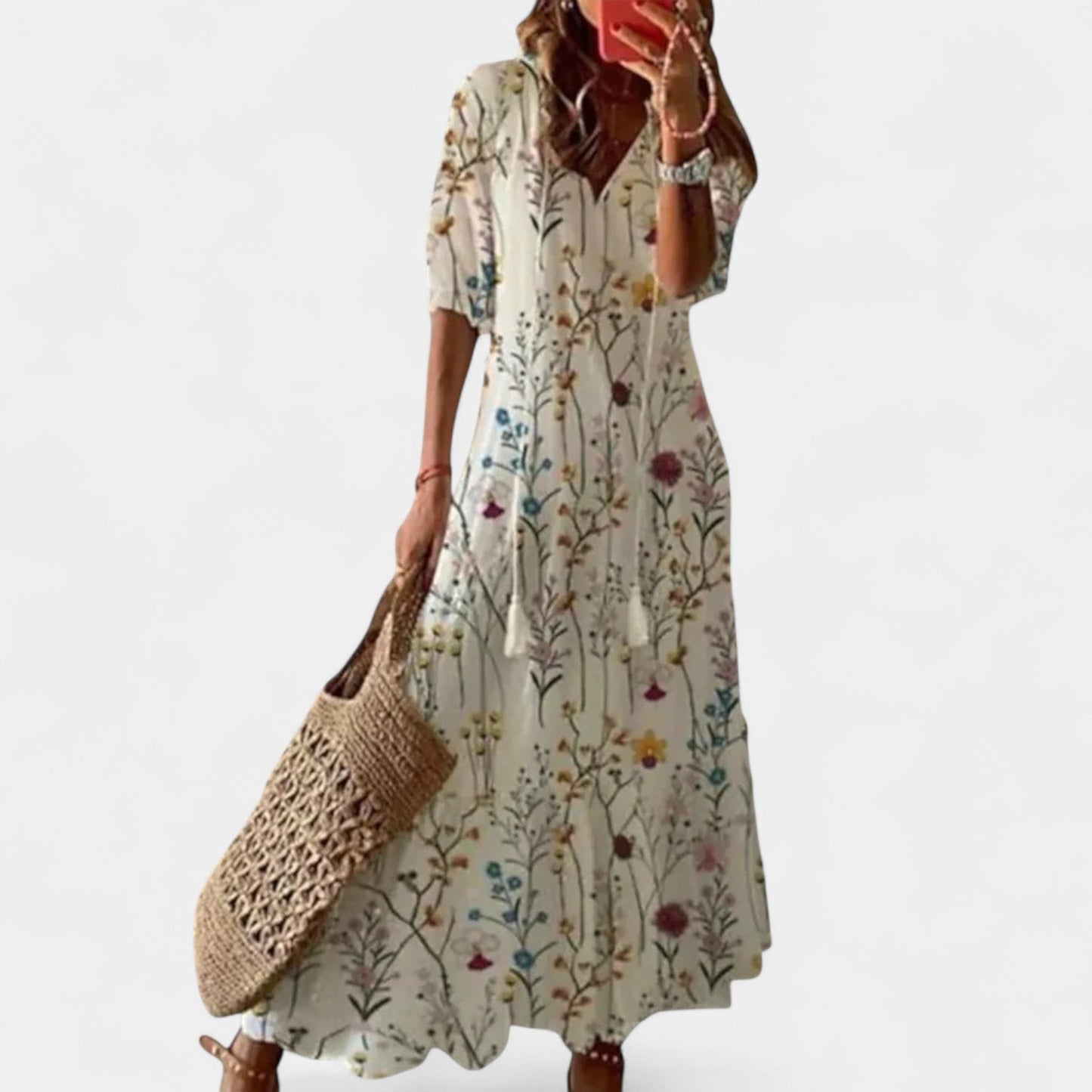 Ornella | Abito Maxi Boho Elegante
