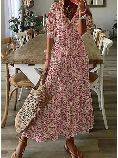 Carolina | Abito Boho dalla Linea Morbida