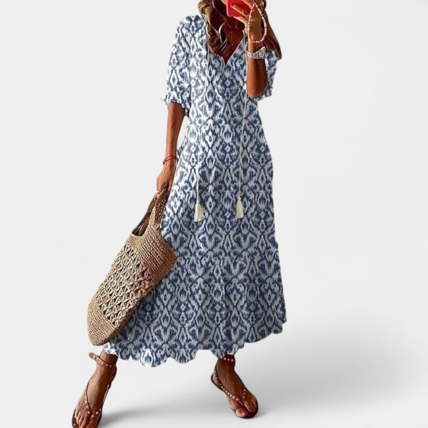 Ornella | Abito Maxi Boho Elegante