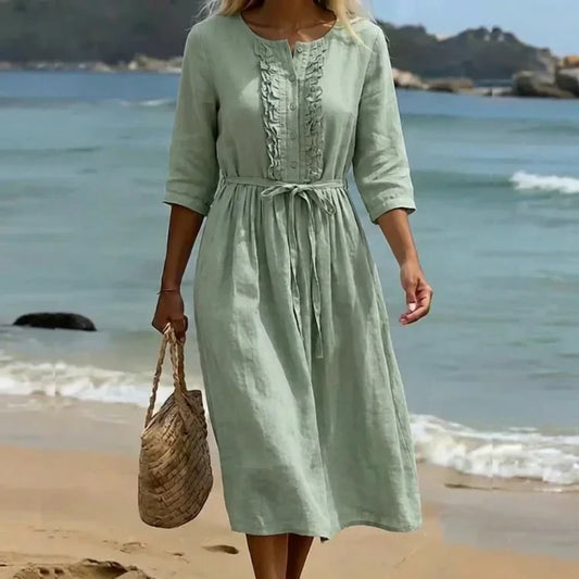 Caterina | Abito Maxi Leggero e Arioso