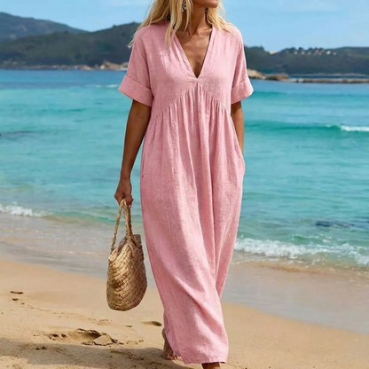 Teresa | Abito Lungo dallo Stile Naturale