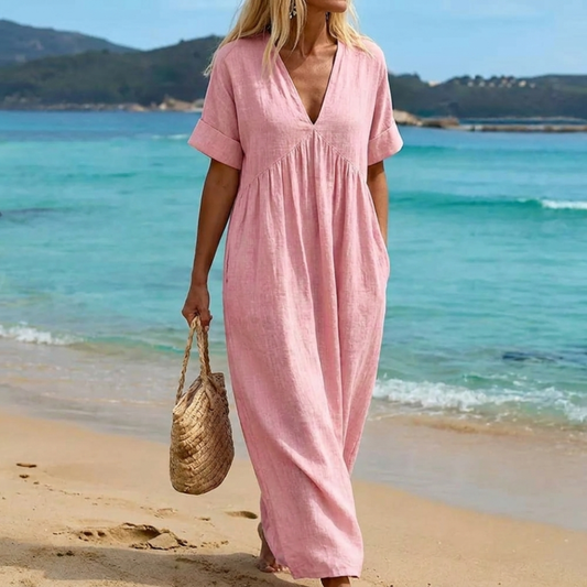 Teresa | Abito Lungo dallo Stile Naturale